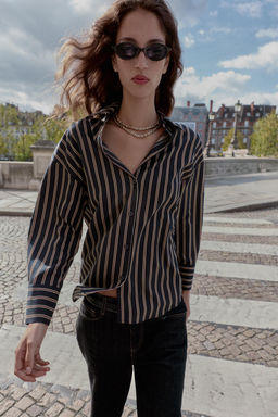 STRIPED SHIRT - Zara фото 4