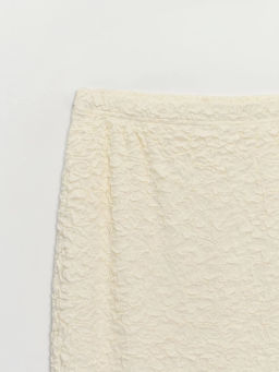 Облегающая юбка миди из жатой вискозы ZR2605023502-3 / Zarina