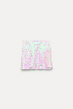 SEQUINNED MINISKIRT - Zara фото 4