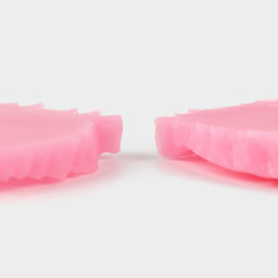 Молд Доляна «Листва», силикон, 8.2×6.3 см, розовый