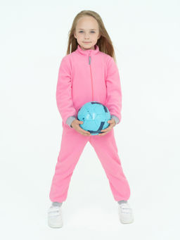 Комбинезон детский флисовый розовый