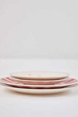 2li Y?lbas? Seker Kam?s? Pasta Tabag? 20cm & 2li Cizgili Servis Tabag? 26cm TPHAW26TBK00010 - Trendyolmilla фото 5