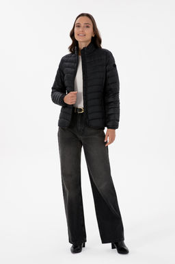 Kad_n Siyah Mont Sepette S_rpriz _ndirim