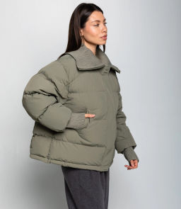 Куртка #КТ8895 (1), серо-зелёный - Dommod фото 2