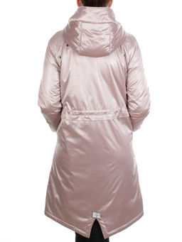 F03 PINK Куртка демисезонная женская (100 гр. синтепон) - Фабричный китай фото 5