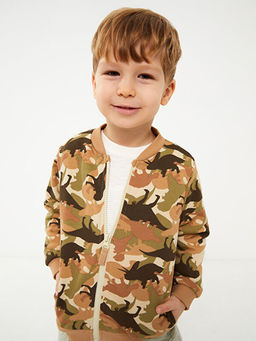 Kolej Yaka Uzun Kollu Erkek Bebek Bomber Ceket