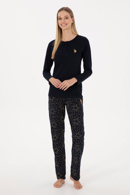 Kad_n Lacivert Pijama Tak_m_ - U.s. polo assn фото 4