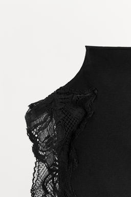 BODY MEDIA ENCAJE / Negro - Zara фото 7