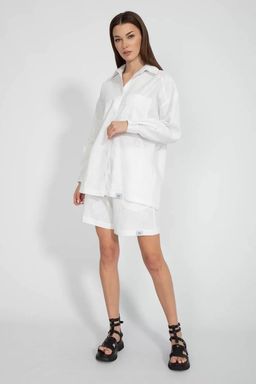 Льняная рубашка 4073 - Kivviwear фото 5