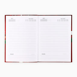 Ежедневник А5, 80 листов, недатированный, в твердой обложке «С Новым годом!»