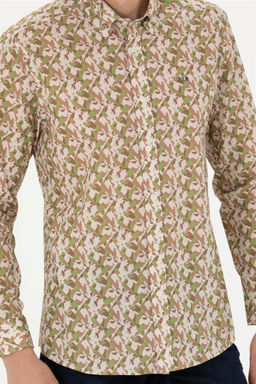 Мужская рубашка с длинным рукавом Stone - U.s. polo assn фото 6