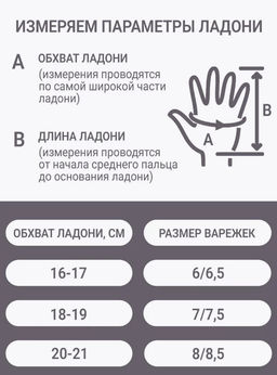 Рукавички норка серо-голубые - Davidovfox фото 10