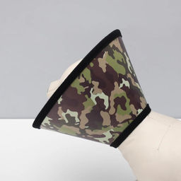 Ветеринарный воротник №7, обхват шеи 16-18 см, высота 8,5 см, хаки - Пижон фото 7