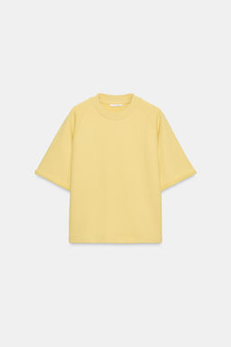 SUDADERA MANGA CORTA / Amarillo - Zara фото 5