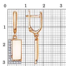 СЕРЬГИ 32814000Р - Красная пресня фото 6