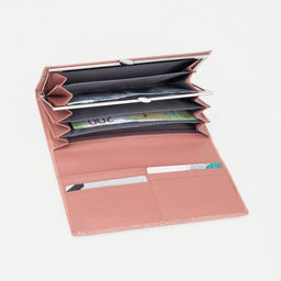 Кошелёк на магнитах, цвет розовый - Simaland фото 4