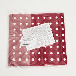 Аппликатор «Кузнецова», 144 колючки, спанбонд, 26×56 см, красный.