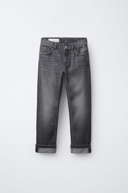 JEANS STRAIGHT / Gris medio - Zara фото 2