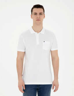 Beyaz Regular Fit Basic Ti__rt