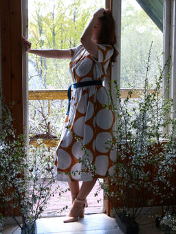 Платье белорусское летнее - Almond фото 4