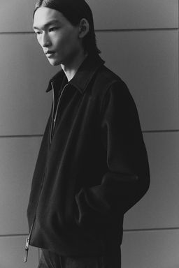 Chaqueta camisera en mezcla de lana Regular Fit - H&m фото 2