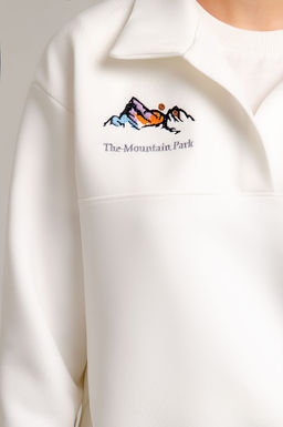 Арт. 2801Костюм с брюками женский 44-50 (4 шт) Цвет:молочный - Калинка фото 6