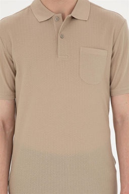U. S. Polo Assn / Мужская футболка светло-хаки - U.s. polo assn фото 6