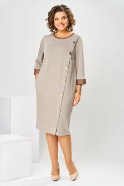 Платье Romanovich Style 1-2846 бежевый фото 9