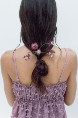 Top en punto con textura - H&m фото 5