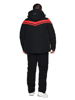 Куртка A8985 Красно-черный