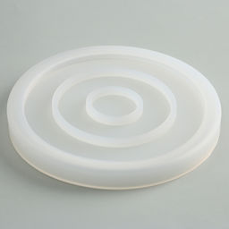 Подставка из гипса. Набор для создания поддона с красками Круг