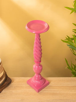 Подсвечник «Вдохновение», 12.5×12.5×42 см, алюминий