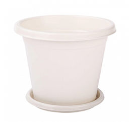 Горшок цветочный "Эконом" 3,0 л с поддоном арт.А (М7255), (М6602)