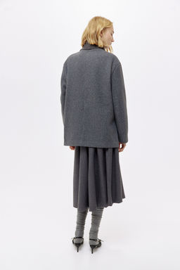 Abrigo con cuello tipo bufanda - H&m фото 6