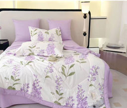 Одеяло Boris E-Shine Мако-Сатин с простыней и наволочками ODBORMS003 Евро