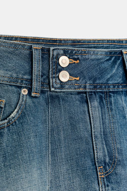 FALDA DENIM TRF TABLAS / Azul claro - Zara фото 6