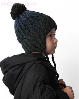 12661/2 MBU Ушанка для мальчика флис (50-52)