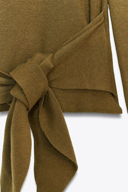 KNOT DETAIL JUMPER - Zara фото 7