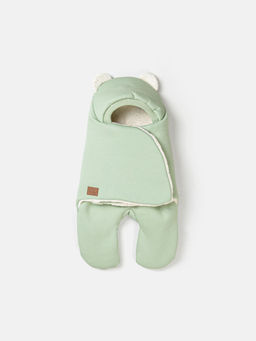 Конверт-звездочка Шалфей с прорезями для ремней безопасности 0+ - Bungly фото 8