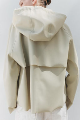 ZW COLLECTION WATER-RESISTANT RUBBERISED JACKET - Zara фото 3