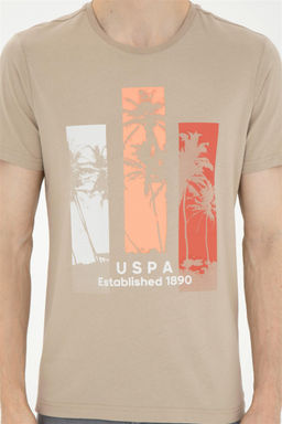 Мужская футболка светло-хаки - U.s. polo assn фото 6