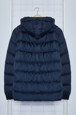 TRENDYOL MAN Lacivert Erkek Regular Fit Sisme K?sl?k Mont TMNAW25MO00002 - Trendyolmilla фото 8