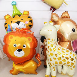 Воздушный шар фольгированный 24" «Жираф», фигура