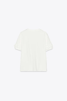 VOLUMINOUS FLORAL T-SHIRT - Zara фото 6