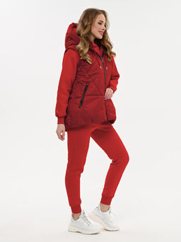 Утепленный жилет  oversize - А+б коллекция фото 3