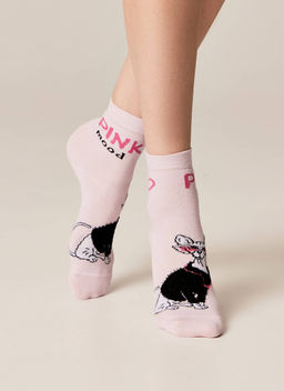 Цена за 2 пары. Носки классические БРЕСТСКИЕ НОСКИ ЖЕНСКИЕ 1133 CLASSIC (с пушистым рисунком)