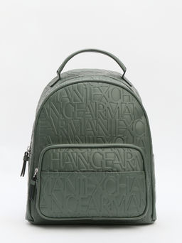 Женский рюкзак ARMANI EXCHANGE LIZ Артикул 4081507, серо-зеленый