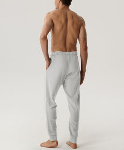 ATLANTIC HMB-001 Спортивные брюки мужские French Terry светло-серый меланж  фото 3