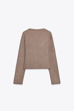 CHAQUETA SOFT BOTONES / Mocha - Zara фото 6