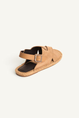 LTHR SNDLS / Beige - Zara фото 7